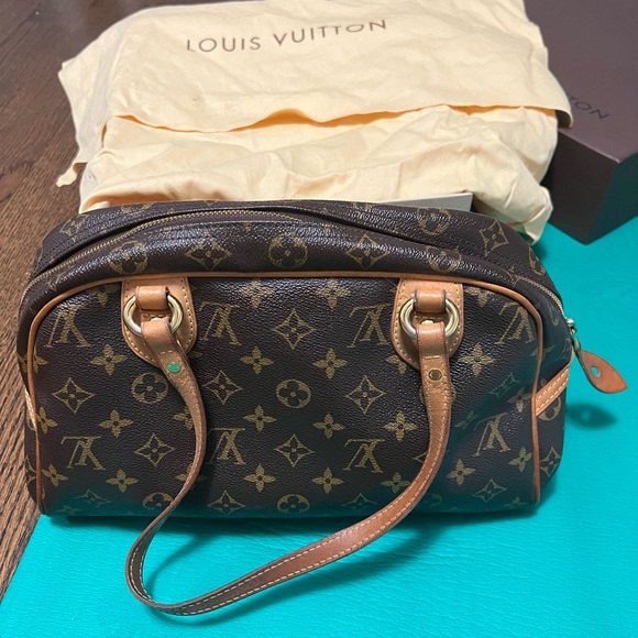 DISCONTINUED 100% AUTHENTIC Louis Vuitton Monogram Montorgueil PM - Picture 2 of 13